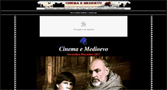 Desktop Screenshot of cinemedioevo.net